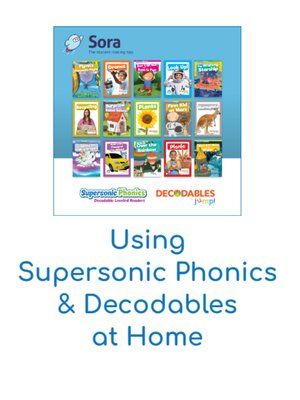 cover image of Supersonic Phonics at Home Guide